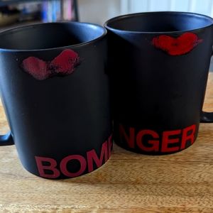 Rare set of MAC Cosmetics coffee cups